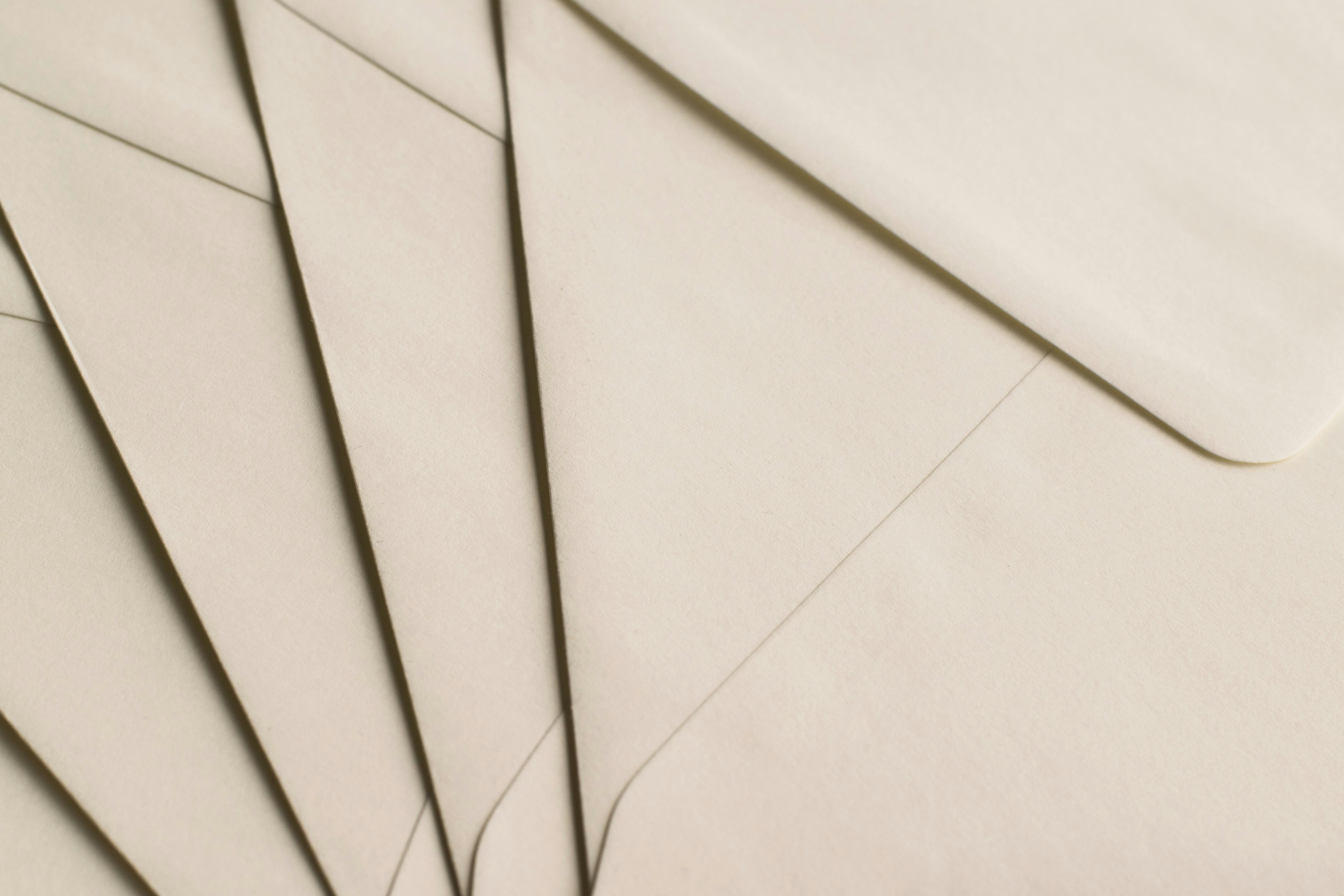 stack of envelopes