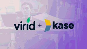 Virid and Kase logos